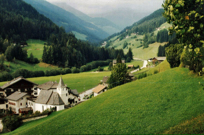 Rakousko-Alpy-Berg in Drautal